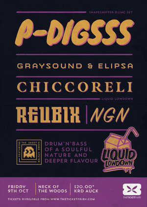 Liquid Lowdown Presents P-Digsss