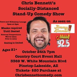 Chris Bennett’s Socially Distanced Stand-Up Comedy Show