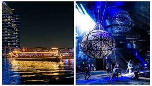 Luxury Dubai Canal Cruise & La Perle GOLD Pass with Shared Transfers