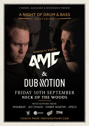A Night of Drum & Bass ft. AMC & Dub Motion - AUCKLAND photo