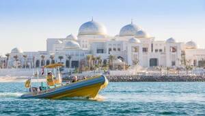 The Yellow Boats Abu Dhabi 60 Min Corniche Tour - Kids Go Free Summer Offer