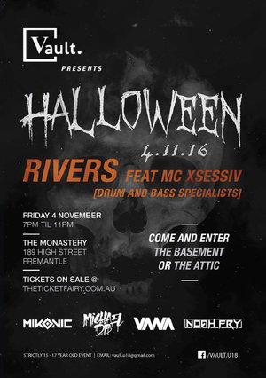 VAULT presents : HALLOWEEN (15 - 17 YEAR OLD EVENT)