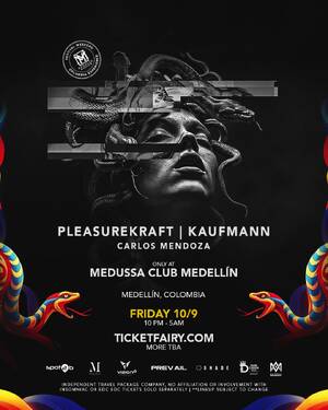 PLEASUREKRAFT  I  KAUFMANN FEST PREPARTY FRIDAY AT MEDUSSA MDE