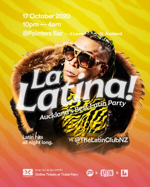 La Latina! By @The Latin Club | 17 OCT at Pointers Bar