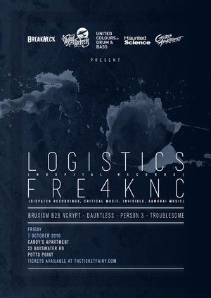 Logistics [UK] & Fre4knc [NL] - Sydney photo