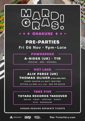 Ohakune Mardi Gras Pre-Parties