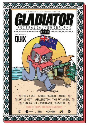 Gladiator (USA) & Quix - AUCKLAND photo