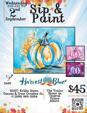 Blue Harvest Paint & Sip