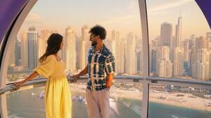 Ain Dubai Views - Peak Hours