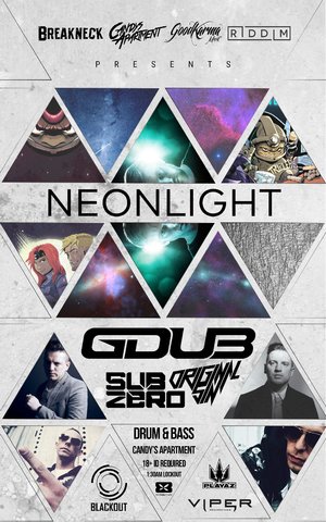 G Dub (Sub Zero & Original Sin) [UK] & Neonlight [GER] photo