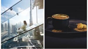 Sky view with slide & Gold Cappuccino