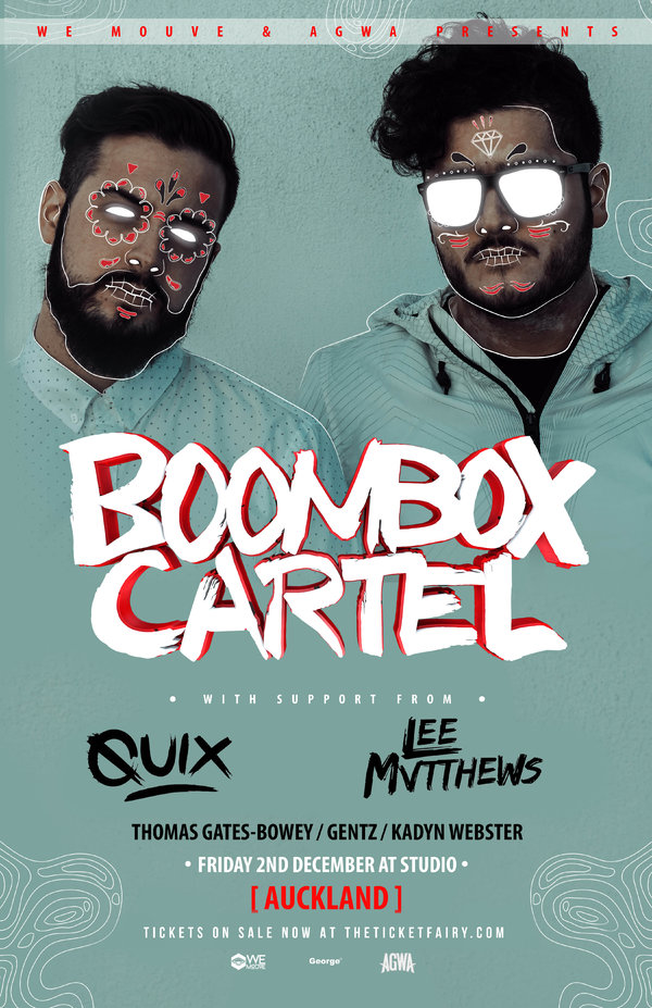 Boombox Cartel (USA/Mad Decent) Tickets Auckland Studio The Venue