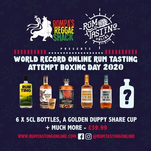 Rum Tasting Online - Boxing Day - World Record Attempt