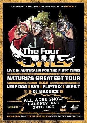 The Four Owls "Nature's Greatest" MELBOURNE *ALL AGES* photo