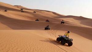 Morning Desert Safari Dubai | Shared | 4x4 Dune Bashing, Camel Ride & Sandboarding
