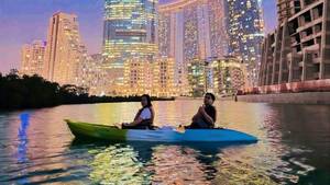 Guided Night Kayaking Tour at Reem Central Park &ndash; 1 Hour