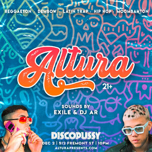 #AlturaWednesdays w/ DJ AR & Exile