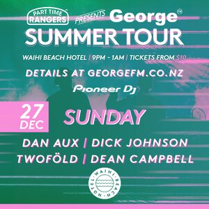Part Time Rangers Presents George Summer Tour: WAIHI BEACH photo