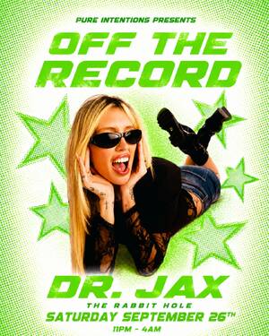 Pure Intentions Presents: Off The Record with Dr. Jax & Friends