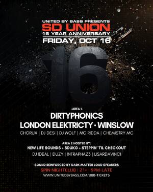 SD Union 16 Year Anniversary