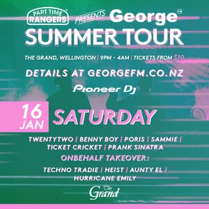 Part Time Rangers Presents George Summer Tour: WELLINGTON photo
