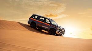 Exclusive Desert Journey: Red Dunes Safari with BBQ in Bedouin Camp