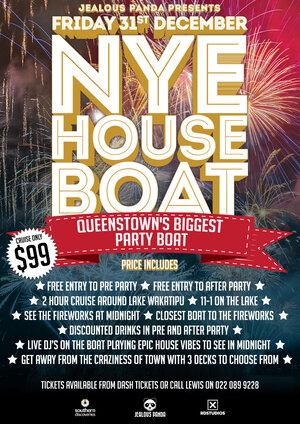 New Years Eve House Boat