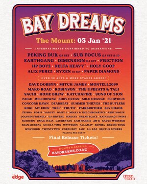 Bay Dreams 2021 | The Mount