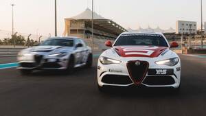 Passenger Ride Experience - Alfa Romeo Giulia Quadrifoglio