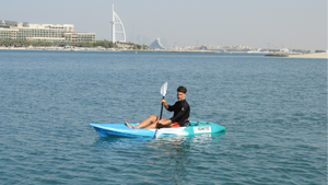 Single-seat Kayak Rental on The Palm Jumeirah - One Hour flyer