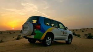 Morning Dubai Desert Safari with Shared Transfers