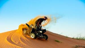 Guided Quad Bike Tour in Ras Al Khaimah (Minimum 2 Guests) flyer