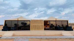 Bedouin Premium chalet for 4 Guests in Ras Al Khaimah flyer