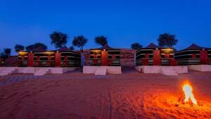 Bedouin Couple Chalets for 2 Guests in Ras Al Khaimah flyer