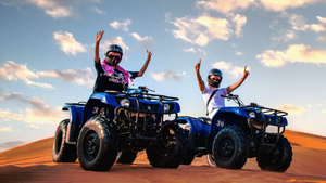 Yamaha 350 CC Quad Bike Limited Desert Self Drive Experience - 30 Minutes (Single Rider ++) flyer