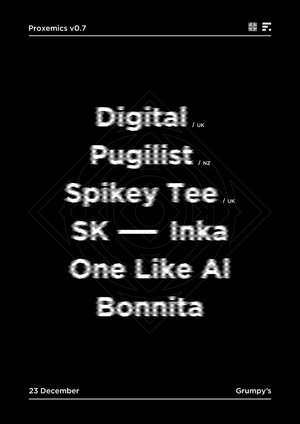 Digital (UK) + Spikey Tee (UK) + Pugilist (NZ)