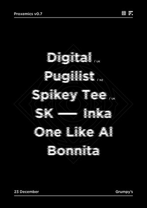 Digital (UK) + Spikey Tee (UK) + Pugilist (NZ) photo