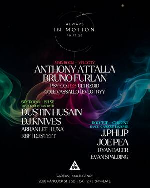 Always In Motion flyer