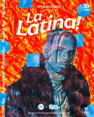 La Latina! by The Latin Club | 30 January at Pointers