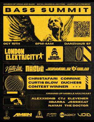 BASS SUMMIT: London Elektricity, Natty Lou, Jewelz Blu + More flyer