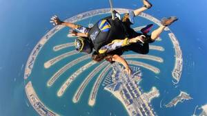 Tandem Skydive - The Palm Drop Zone Flyer