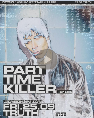 Афиша события Part Time Killer