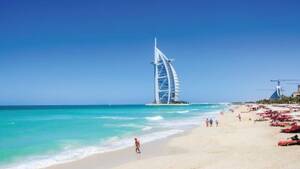 From Dubai: Dubai Full Day City Tour with Lunch - Shared Audio Guided Tour & Transfers flyer