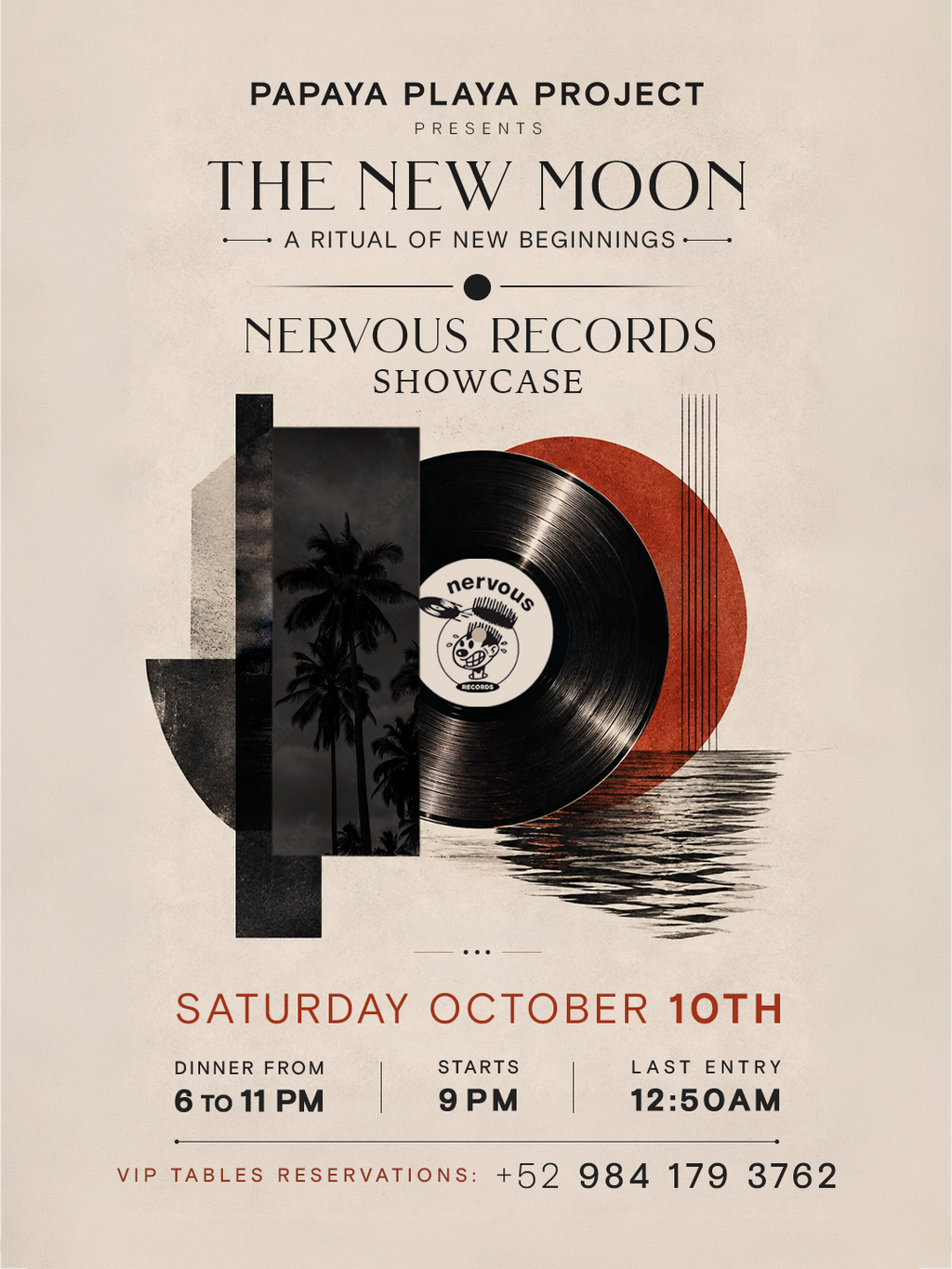 PAPAYA PLAYA PROJECT &bull; Presents &bull; THE NEW MOON &bull;
