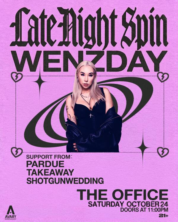 Late Night Spin: Wenzday (Dom Dolla Afterparty) at The Office