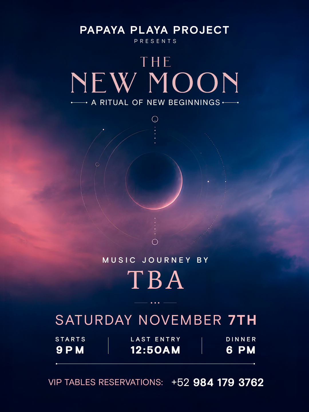 Imagem da fonte — PAPAYA PLAYA PROJECT Presents THE NEW MOON
