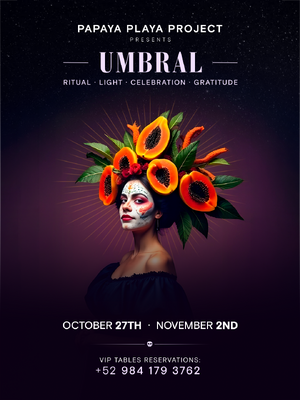 PPP Presents - UMBRAL Dia de Muertos Flyer