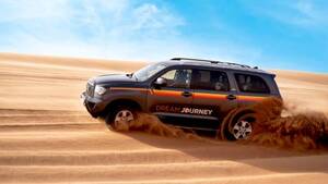 Exclusive Desert Discovery: Red Dunes Safari, Sandboard & Camel Ride up to 6 guests (Morning) flyer