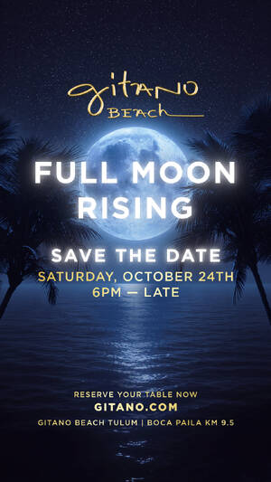Cartel promocional de FULL MOON RISING