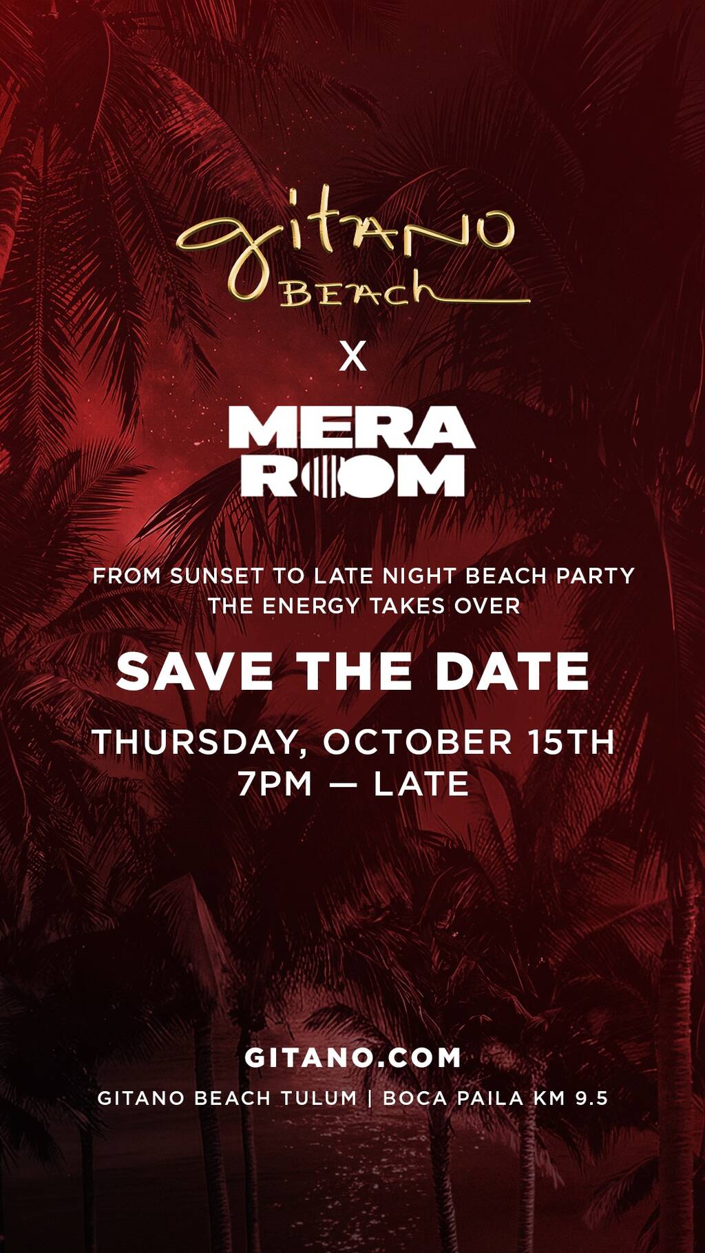 MERA ROOM X GITANO BEACH